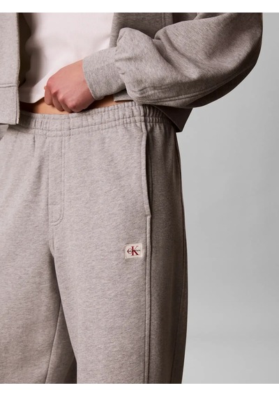 Calvin Klein A- French Terry Badg, P79 Gri Eşofman Altı