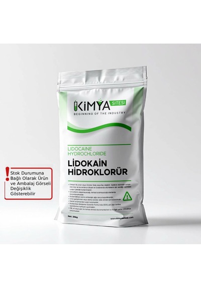 Lidocain Hidroklorür Lidocain Hydrochloride 25kg 25kg
