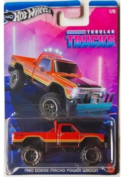 Temalı Arabalar Özel Seri Seri 1980 Dodge Macho Power Wagon Hrr95 Açık Bej
