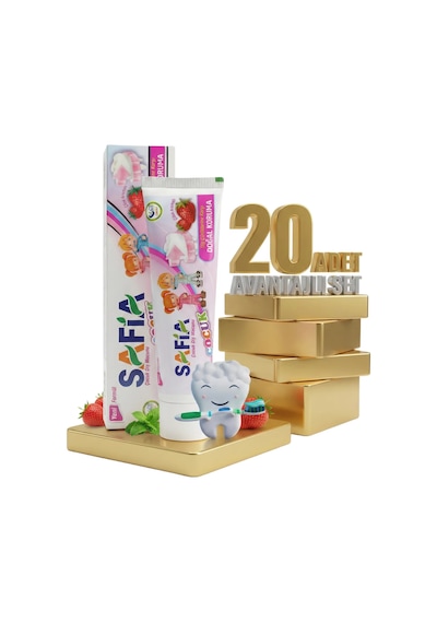 Safia Çocuk Diş Macunu 20x60 Ml