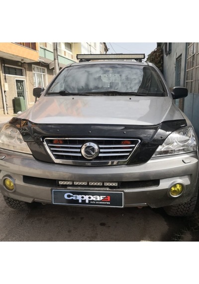 Cappafe Kıa Sorento Ön Kaput Koruyucu Rüzgarlık Eki Abs 2 Prç 2002-2006
