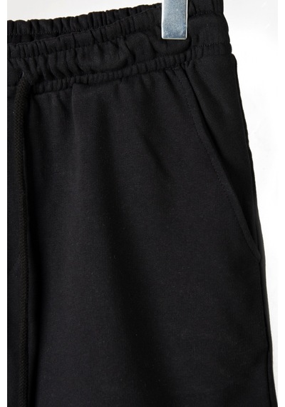 Terapi Men Erkek Siyah Basic Regular Fit Şort & Bermuda Siyah