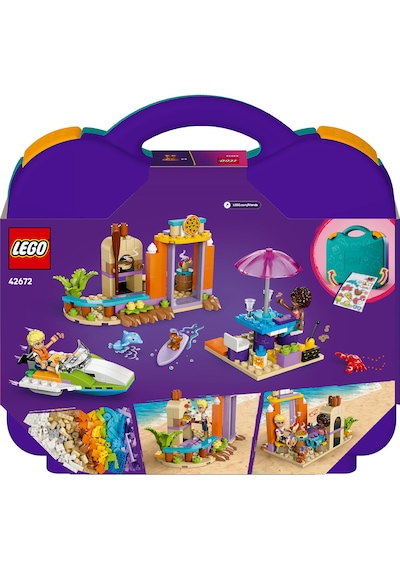 LEGO® Friends Yaratıcı Plaj ve Seyahat Bavulu 42672 - 5 Yaş ve Üzeri Çocuklar için Mini Bebek İçeren Yaratıcı Oyuncak Yapım Seti (188P) LEGO® Friends Yaratıcı Plaj ve Seyahat Bavulu 42672 - 5 Yaş ve Üzeri Çocuklar için Mini Bebek İçeren Yaratıcı Oyuncak Yapım Seti (188P)