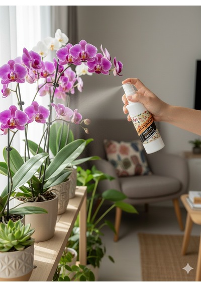 Bykurt Anti Fungus 200 Ml Orkide Ve Yeşil Bitkiler İçin Bitkisel Mantar Önleyici Sprey 200 ML
