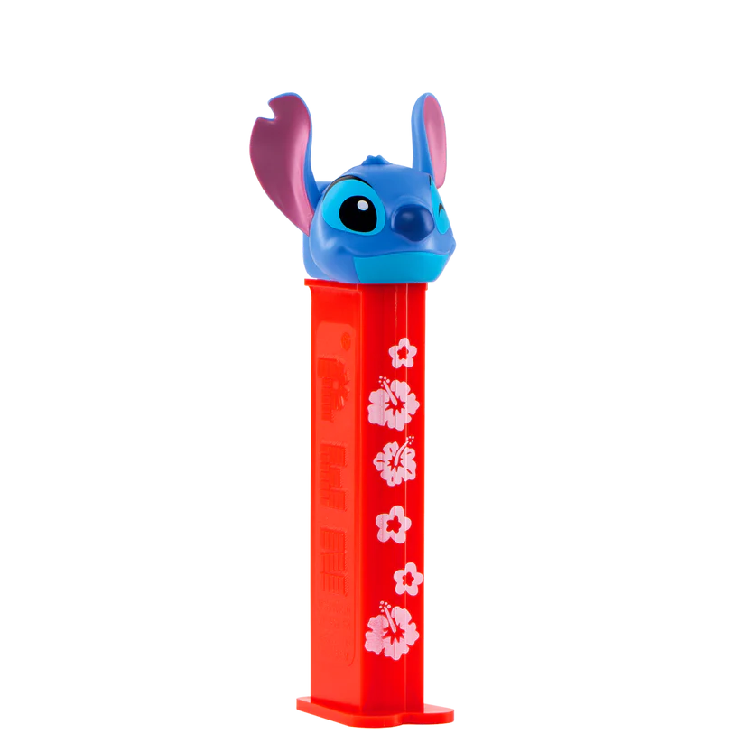 Pez Dispenser Stitch Aloha Meyve Aromalı Şekerleme Makinesi Ve Şekerleme Yedekleri