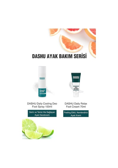 Serin Ve Temiz His Sağlayan Ayak Deodorantı Daily Cooling Deo Foot Spray 150ml