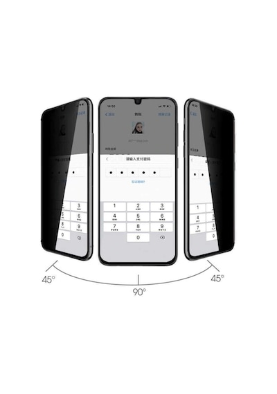 Xiaomi Mi 11t Pro 5g Uyumlu Full Kapatan Hayalet 5d Privacy Cam Ekran Koruyucu