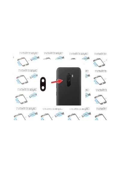 Xiaomi Uyumlu Pocophone F1 Arka Kamera Camı Lens Yapışkanlı (525543037)
