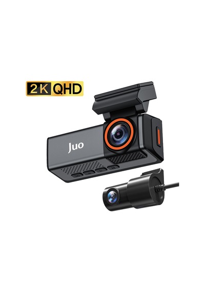 Juo C20 2k Qhd Ön + Fhd Arka 2 Kameralı Wifi Gps Hdr Araç Kamerası Ekranlı 170 Geniş Açı Gece Görüş Araç İçi Kamera