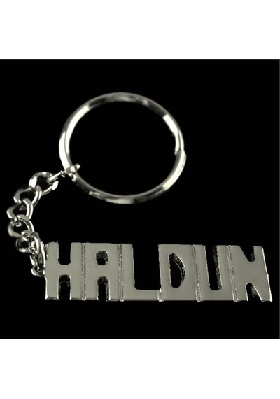 Haldun - 419 - - Nazblsmm - İsimli Anahtarlık Çok Renkli