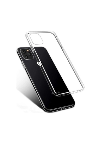 Apple Uyumlu iPhone 8 Kılıf Şeffaf Silikon Hibrit Case Renksiz