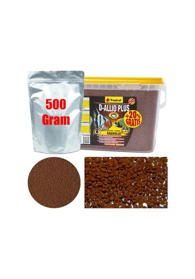 Tropical D-Allio Plus Gran Granül Sarımsaklı Yem 500 G