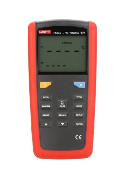 Uni-T Ut 325 Çift Girişli Profesyonel TermoM Usb Datalogger U