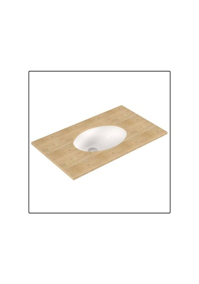 Serel Tezgahaltı Oval Lavabo 36x48 Cm - 0551dss110h Diğer