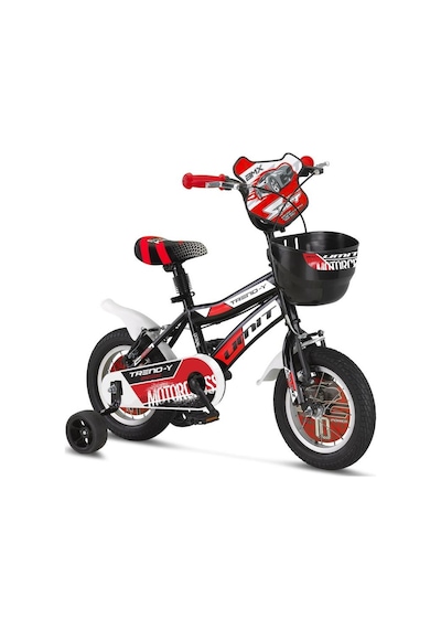 Ümit Bisiklet Trend-y Bmx 12 Çocuk Bisikleti Siyah Kırmızı 1202 Siyah