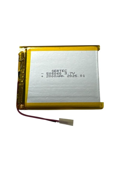 505060 3.7v 2000 Mah Li-polymer Pil Devreli/1.5a Tg 5klfk5h