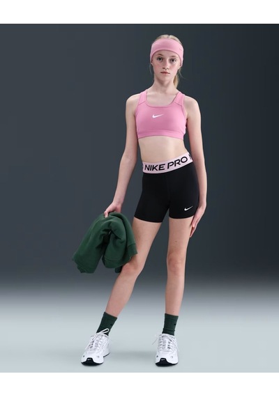 Nike Pro Da1033-018 Kız Çocuk Kısa Tayt - Siyah