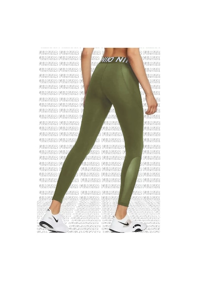 Nike Pro Tigh Fit Full Length Leggings Toparlayıcı Tam Boy Tayt Haki Kahverengi Haki