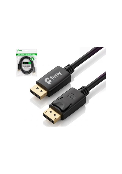 Feny Fn-ds4k03 Displayport V1.2 M-m 4k 60hz 2k 165hz Altın Kaplama 3m Kablo