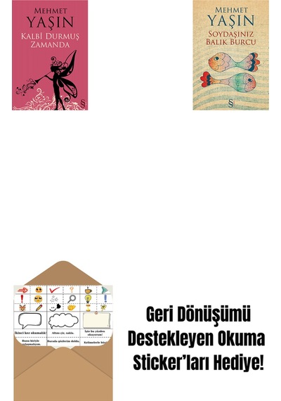 Kalbi Durmuş Zamanda + Soydaşınız Balık Burcu + Okuma Sticker'ları