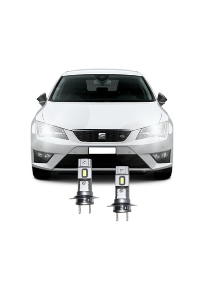 Seat Leon Mk3 Led Kısa Far Ampulü Mini Led 2'li Set H7