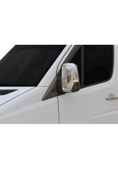 Mercedes Sprinter W906 Uyumlu Ayna Kapağı 2 Parça 2006-2018 Abs Krom