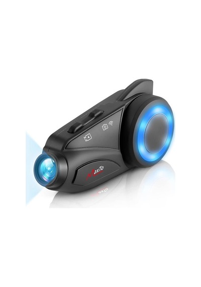 Powermaster Maxto M3 Kameralı Motosiklet Bluetooth Intercom Kulaklık