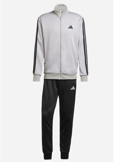 Adidas Sportswear Basic 3-stripes French Terry Erkek Eşofman Takımı Gri