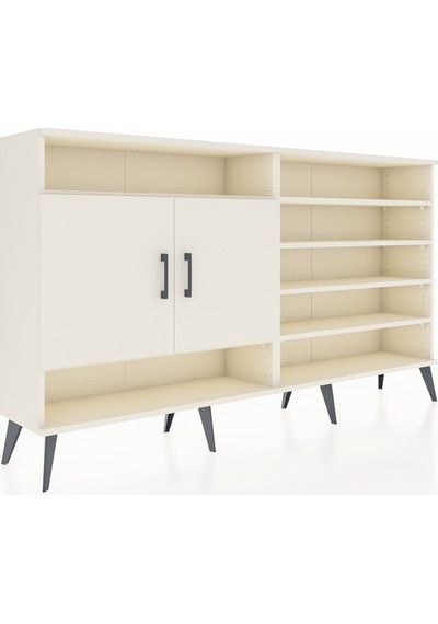 Arges Konsol 7 Raflı 2 Kapaklı 176x30x99 Aytaşı-aytaşı Aytaşı-aytaşı