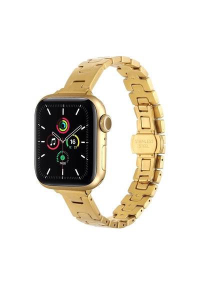 Apple Uyumlu Watch  38mm Zore Krd-150 Metal Kordon Strap Kayış