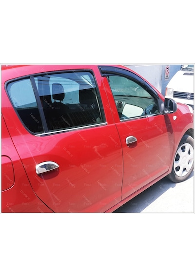 Dacia Sandero Stepway Krom Cam Çıtası Seti 4 Prç. 2012-2020