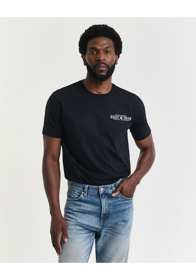 Gant Erkek T-shırt 2044017-005 Siyah