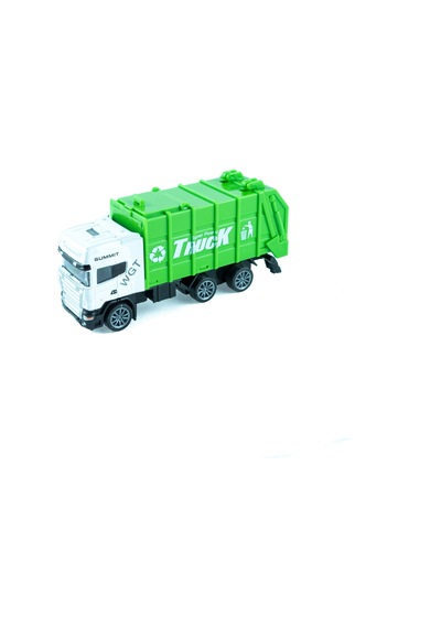 Çöp Kamyonu Oyuncak Metal Mini Çek Bırak 12 Cm
