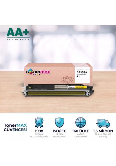 Hp 130a Cf352a Sarı Uyumlu Toner Aa Plus / Color Laserjet Pro Mfp M176 / M177