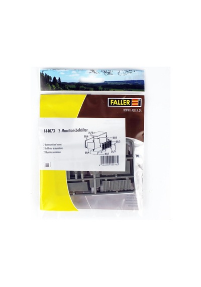 Faller 144073 1/87 Cephane Konteyneri, 2 Adet Plastik Maketi