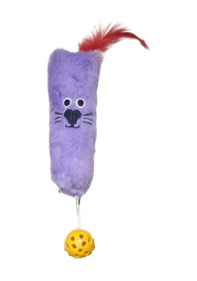 Peluş Kedi Oyuncağı Mor