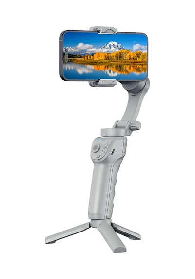 Wiwu Wi-se017 3-axis Yapay Zeka Destekli Çok Fonksiyonlu El Tipi Gimbal Stabilizatör Beyaz
