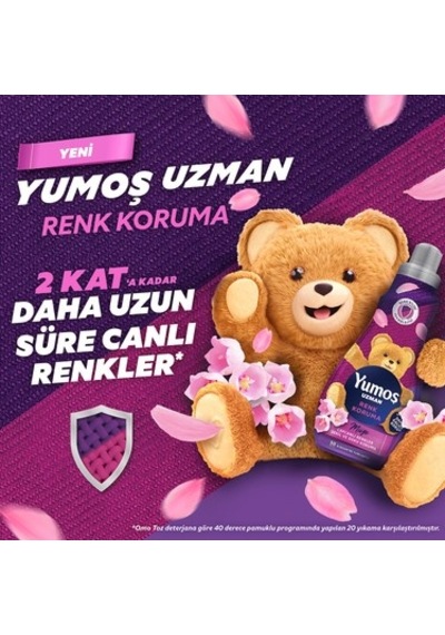 Renk Koruma İçin Uzman Konsantre Yumuşatıcı 1200 Ml 100'lü Set