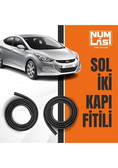 Hyundai Elantra 2010-2015 Sol Ön Ve Arka Kapı Fitili-a Kalite-numlas-nm6327