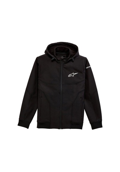 Alpinestars Primary Kapüşonlu Softshell Mont Siyah