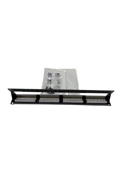 Ager Ac-611-24e 1u 24 Port Cat6 Patch Panel Dolu