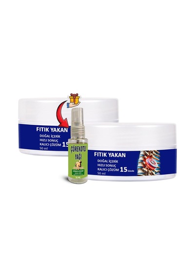 Fıtıkyakan 2 Tane 50 Ml Krem + Çörek Otu Yağı