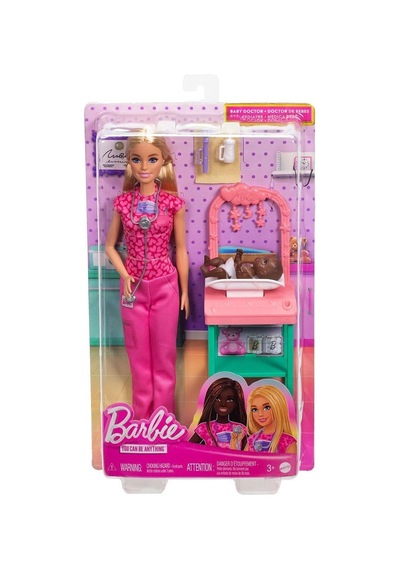 Jcr71 Barbie Bakım Temalı Kariyer Oyun Setleri Standart