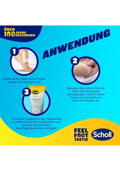 Scholl Expertcare Nasır Önleyici Bakım Peelingi Kuru Cilt Ve Nasır İçin Ayak Bakımı 1 X 75 Ml Yıkana