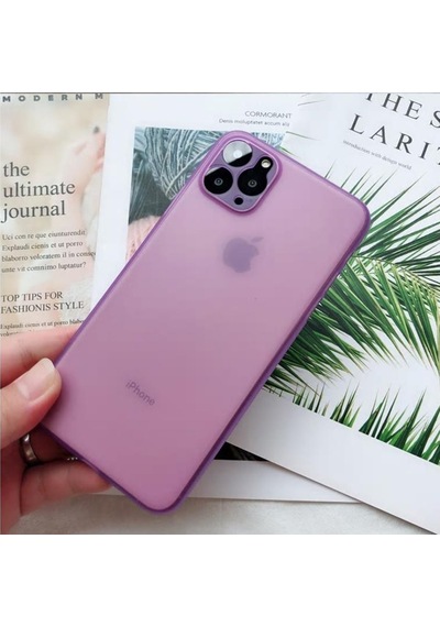 Apple Uyumlu  iPhone 11 Pro Max Ultra Ince Mat Slim Fit Kaliteli Kilif 418345127
