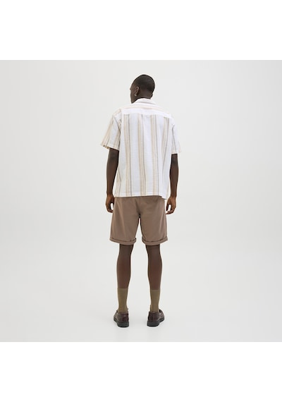 Jack & Jones Jack&jones Bowie Solid Erkek Kahverengi Şort Kahverengi