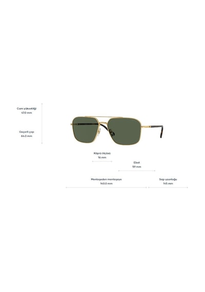 Vogue 0vo4289s 280/9a 59 Erkek Güneş Gözlüğü