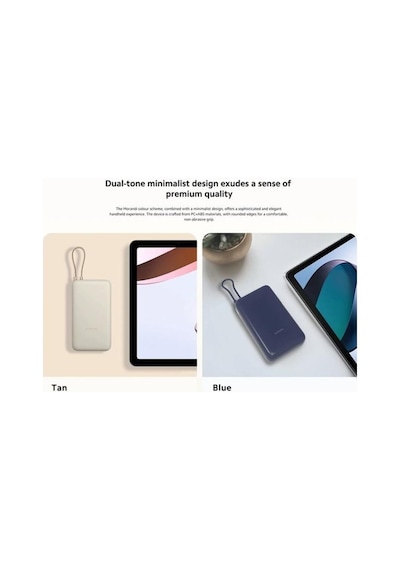 Xiaomi 33w 20000 Mah Powerbank Blue Bhr8975gl Mavi