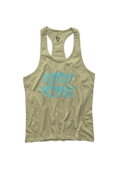 Bluu Newyorkstr Fitness Gym Tank Top Sporcu Atleti (528806755)
