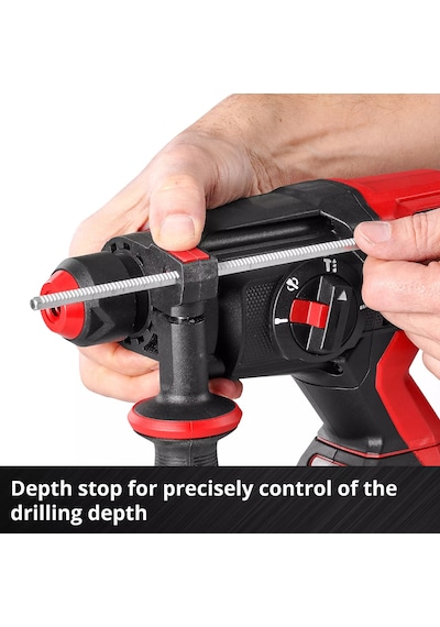 Einhell Professional Akülü Kırıcı Delici TP-HD 18/22 D Li BL-Solo 4514277, Kömürsüz, 2,3 J, SDS-plus, çanta, akü hariç